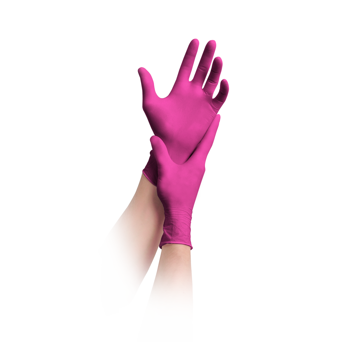 MaiMed-solution100 magenta Nitrilhandschuhe puderfrei, latexfrei