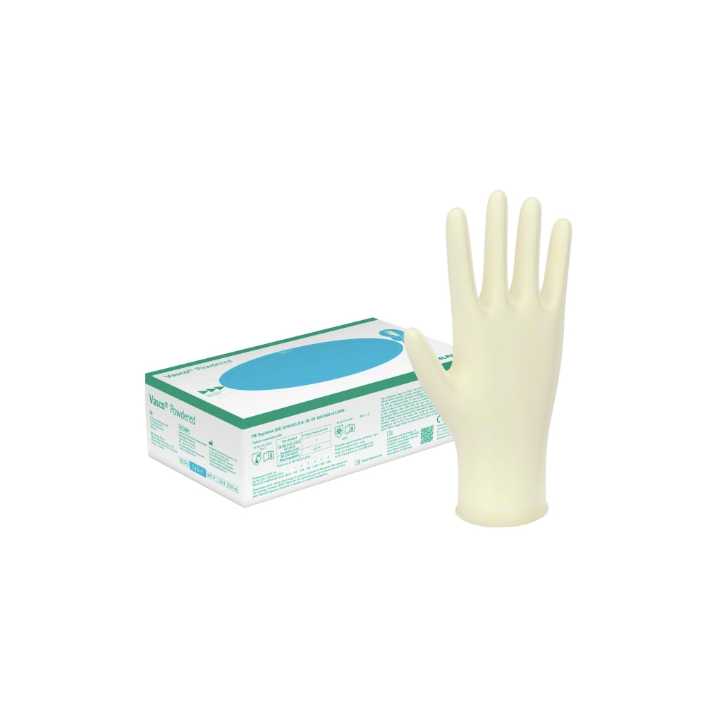 Vasco® powdered Latexhandschuhe