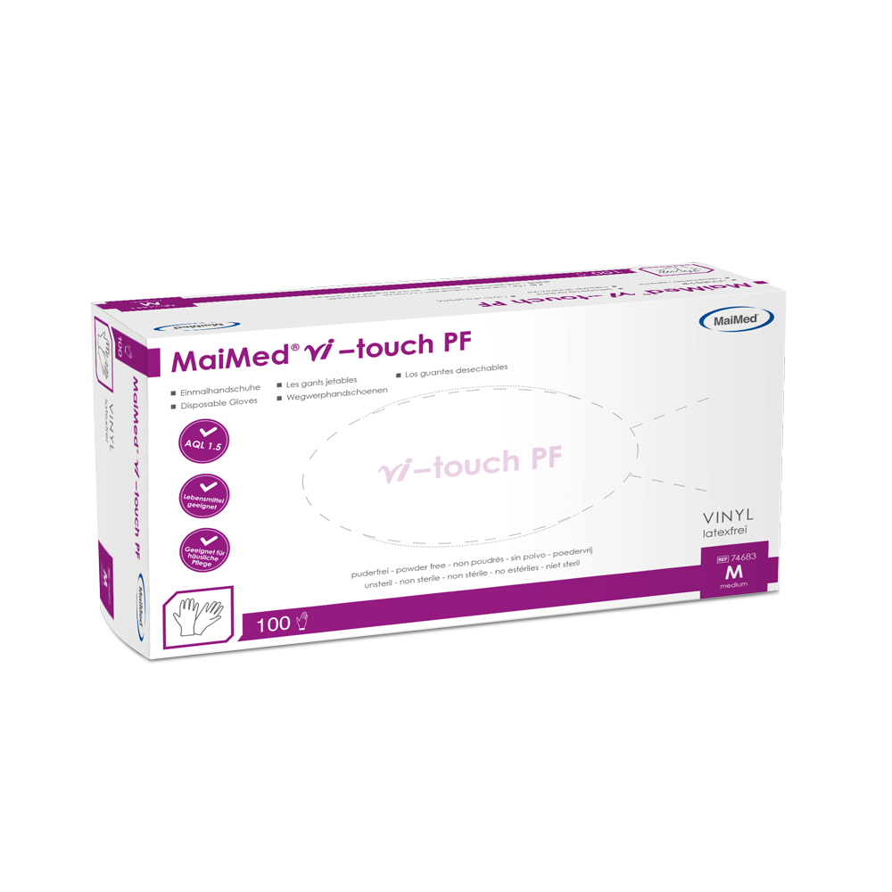 MaiMed vi-touch Puderfrei Vinylhandschuhe