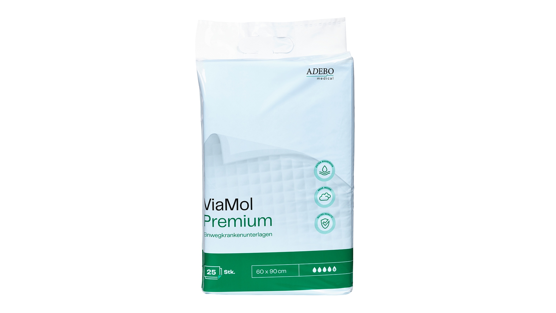 ViaMol Premium Bettschutzeinlagen - 1400 ml