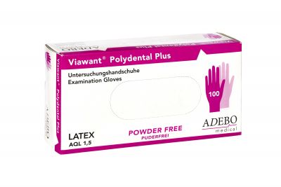Viawant Polydental Plus - Einmalhandschuhe aus Latex